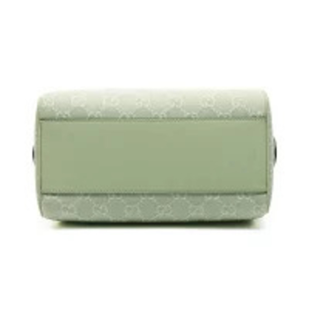 Gucci Ophidia GG Canvas Boston Bag Green - Picture 7 of 13